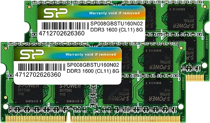 ノートPC用メモリ DDR3 1600 PC3-12800 (16GB) 204Pin Mac 対応