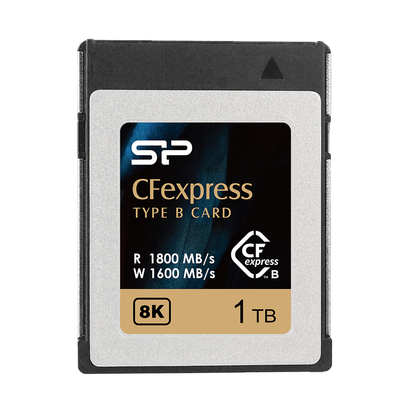シリコンパワー CFexpress Type Bカード 読み取り最大1,800MB/s 最低持続書き込み820MB/s