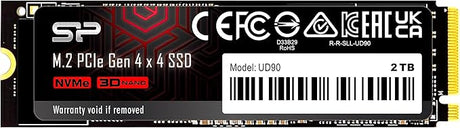シリコンパワー 【超高速 ゲーミングSSD】M.2 2280 PCIe4.0×4 NVMe1.4 UD90シリーズ