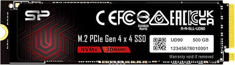 シリコンパワー 【超高速 ゲーミングSSD】M.2 2280 PCIe4.0×4 NVMe1.4 UD90シリーズ