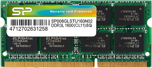 ノートPC用メモリ 1.35V (低電圧) DDR3L 1600 PC3L-12800 204Pin