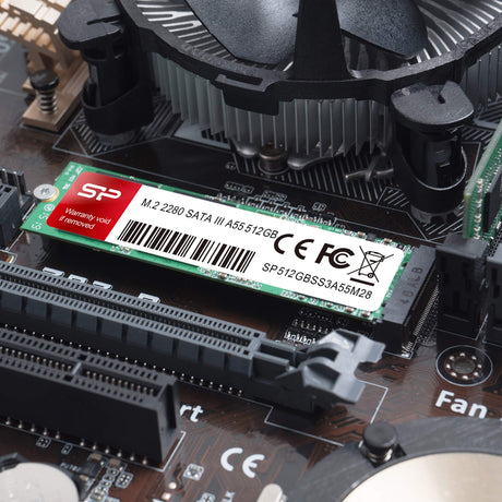 シリコンパワー SSD M.2 2280 3D TLC NAND採用  SATA III 6Gbps 3年保証 A55シリーズ