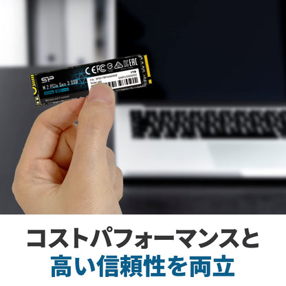 M.2 2280 PCIe3.0×4 NVMe1.3 P34A60シリーズ
