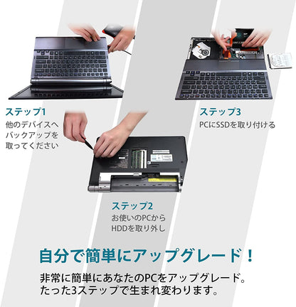 SATA3 6Gb/s 2.5インチ 7mm PS4動作確認済 A55シリーズ