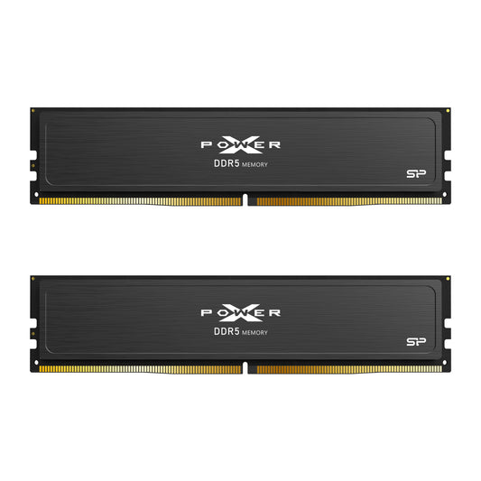 シリコンパワー ゲーミング DDR5 32GB (2x16GB) 6000MHz (PC5-48000) 288-pin CL30 1.35V UDIMM デスクトップPC用メモリ DRAM w/Heatsink