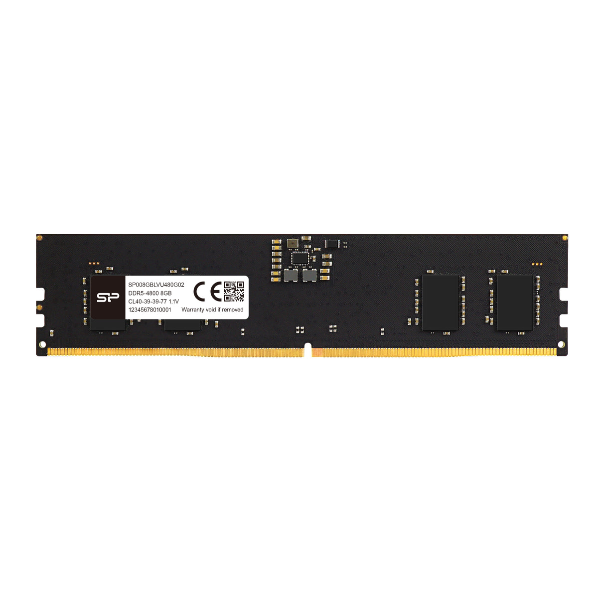 シリコンパワー DDR5  4800MHz (PC5-38400) 288ピン CL40 1.1V UDIMM Non-ECC デスクトップ RAM コンピューター メモリ