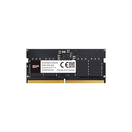 シリコンパワー DDR5 4800MHz (PC5-38400) 262ピン CL40 1.1V SODIMM ノートパソコン Non-ECC RAM コンピューターメモリ