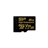 シリコンパワー 高耐久microSD カード class10 UHS-1 U3 V30 A1 4K対応 繰り返し録画 ドラレコ 監視カメラ
