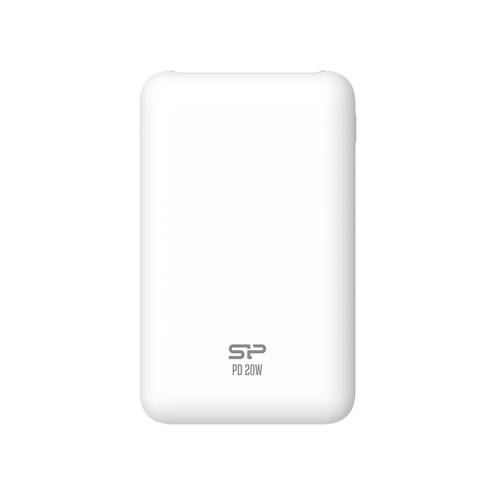 シリコンパワー モバイルバッテリー 10000mAh 20W急速充電 PD20W/QC3.0 USB-A to USB-Cケーブル1本付属 最大3台同時充電可能 QP58