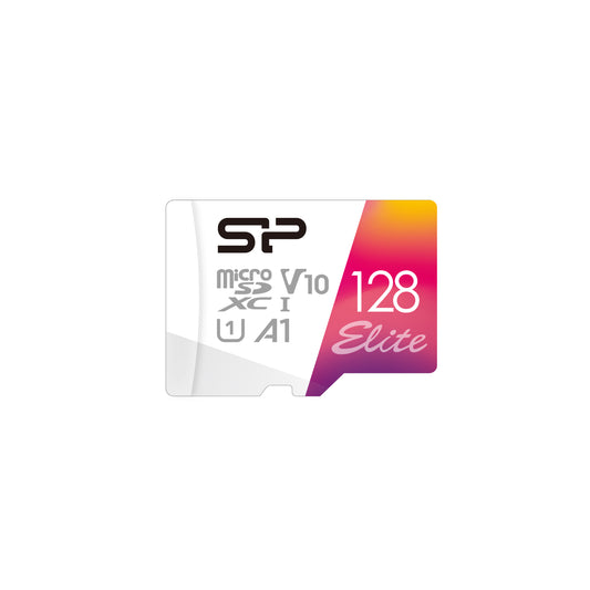 シリコンパワー microSD カード 128GB class10 UHS-1対応 U1 最大読込100MB/s full HD