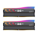 シリコンパワー DDR5 Storm RGB 6000MT/s (PC5-48000) 288ピン CL36 1.35V UDIMM デスクトップメモリモジュール RAM
