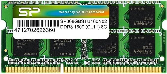 ノートPC用メモリ DDR3 1600 PC3-12800 (16GB) 204Pin Mac 対応