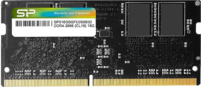ノートPC用メモリ DDR4-2666(PC4-21300) 260Pin 1.2V CL19 Mac対応