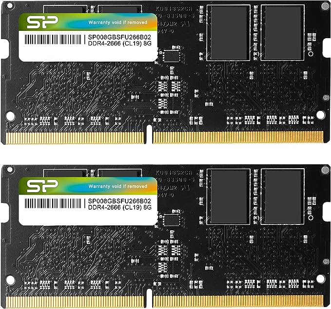 ノートPC用メモリ DDR4-2666(PC4-21300) 260Pin 1.2V CL19 Mac対応