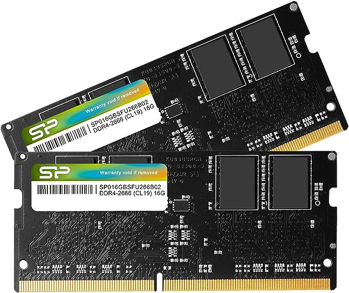 ノートPC用メモリ DDR4-2666(PC4-21300) 260Pin 1.2V CL19 Mac対応