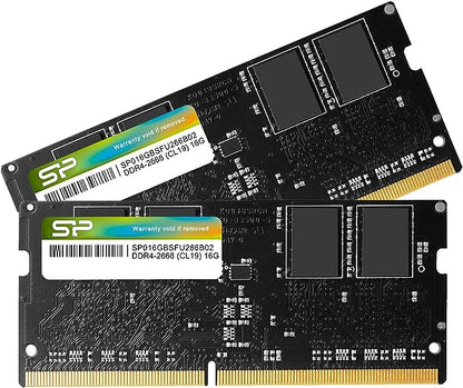 ノートPC用メモリ DDR4-2666(PC4-21300) 260Pin 1.2V CL19 Mac対応